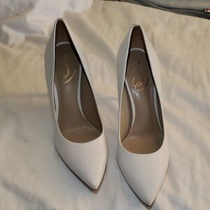 Elegant White Pumps Sam Edelman